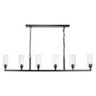 Jamie Young Company - Linear Chandelier - 5LINE6-OBCL | The Rug District