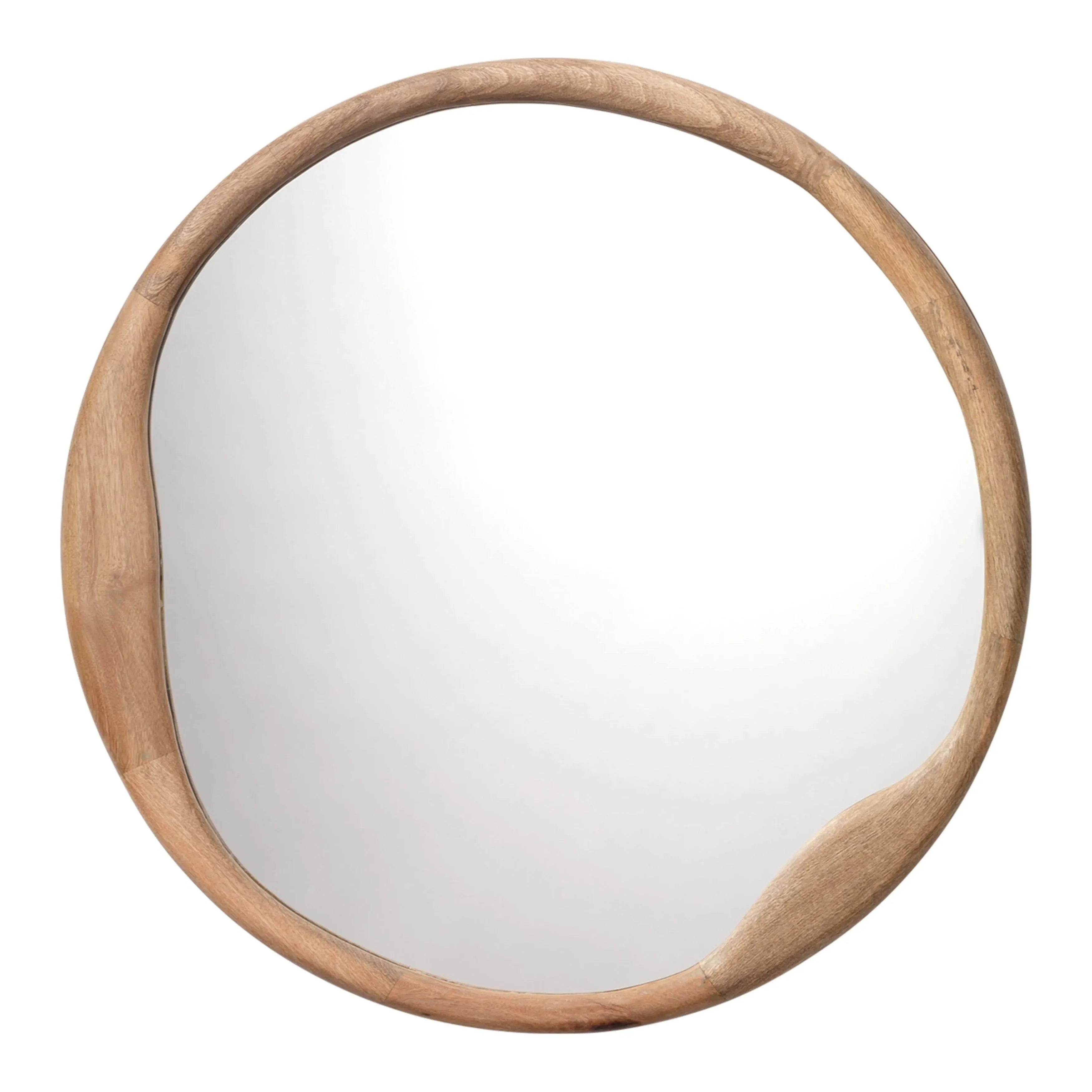Jamie Young Company - Organic Round Mirror - 6ORGA-MINA | The Rug District
