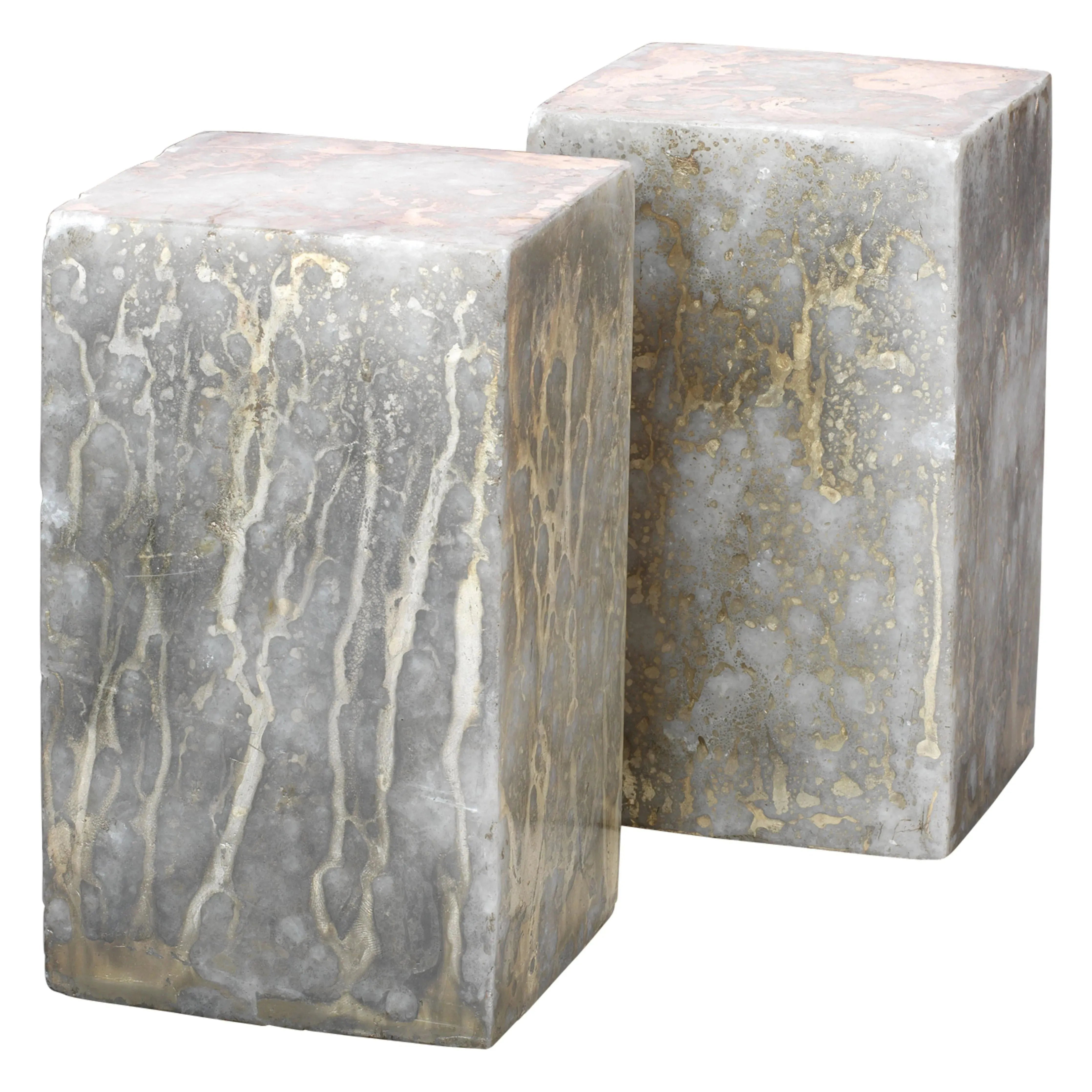 Jamie Young Company - Slab Bookends (Set of 2) - 7SLAB-BESG | The Rug District