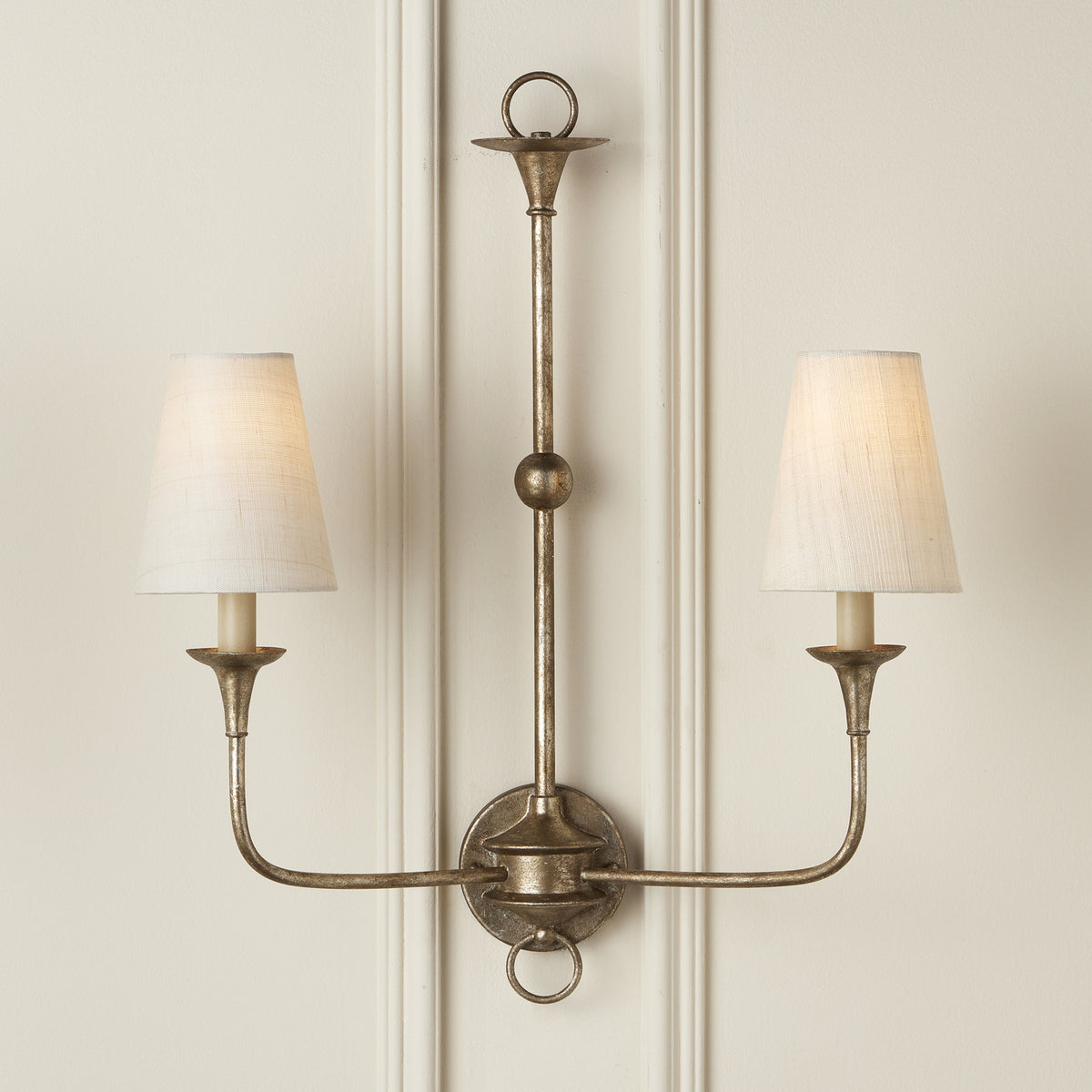 Currey and Company 0900-0025 Fine Grasscloth Chandelier Shade in Light Natural