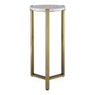 Uttermost - 24254 - Drink Table - Pietra - Antique Brass