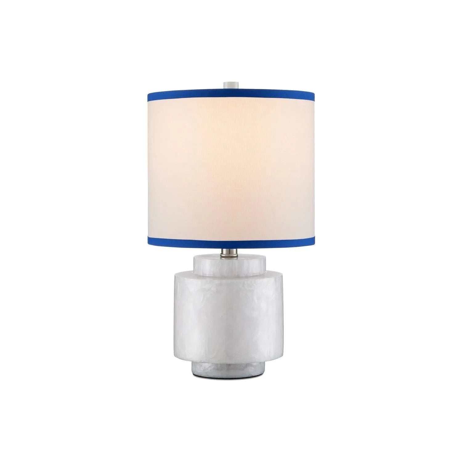 Currey and Company - 6000-1002 - One Light Table Lamp - Beryl - White Swirl