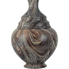 Currey and Company 1200-1050 Marbleized Turret Box in Marbleized Brown