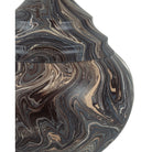 Currey and Company 1200-1051 Marbleized Turret Box in Marbleized Brown