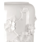 Currey and Company 1200-0984 Flower Maria Vase in White