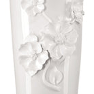 Currey and Company 1200-0984 Flower Maria Vase in White