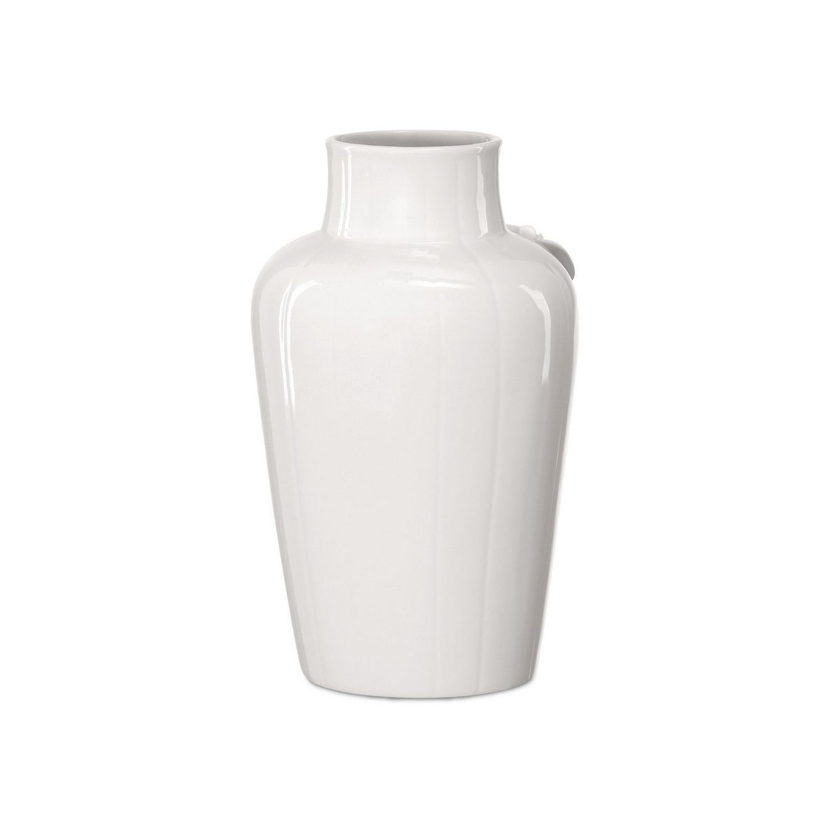 Currey and Company 1200-0985 Flower Maria Vase in White