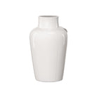 Currey and Company 1200-0985 Flower Maria Vase in White