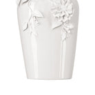 Currey and Company 1200-0985 Flower Maria Vase in White