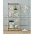 Currey and Company 1200-0985 Flower Maria Vase in White
