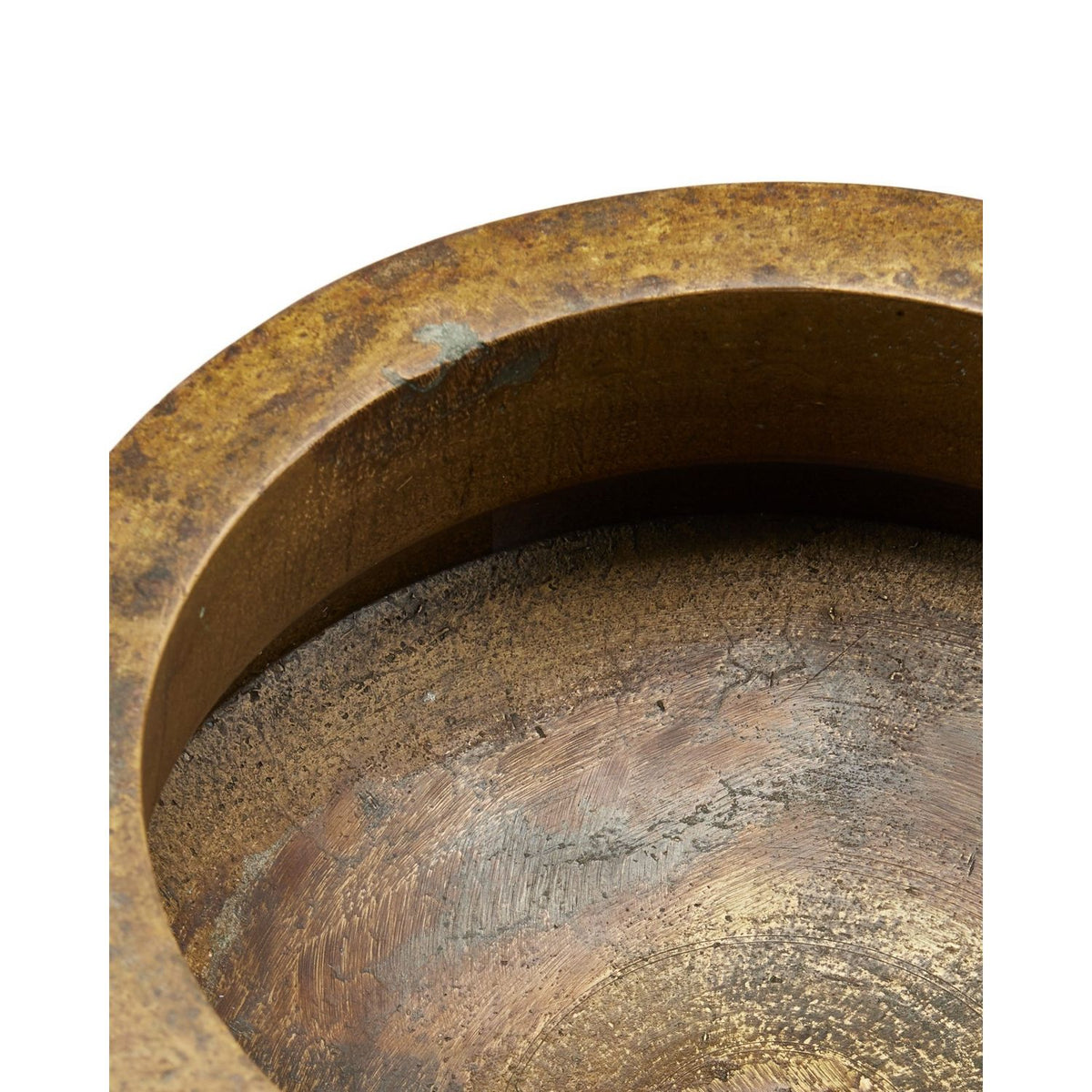 Currey and Company 1200-1054 Tanjore Ritual Bowl in Antique Brass