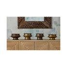 Currey and Company 1200-1054 Tanjore Ritual Bowl in Antique Brass