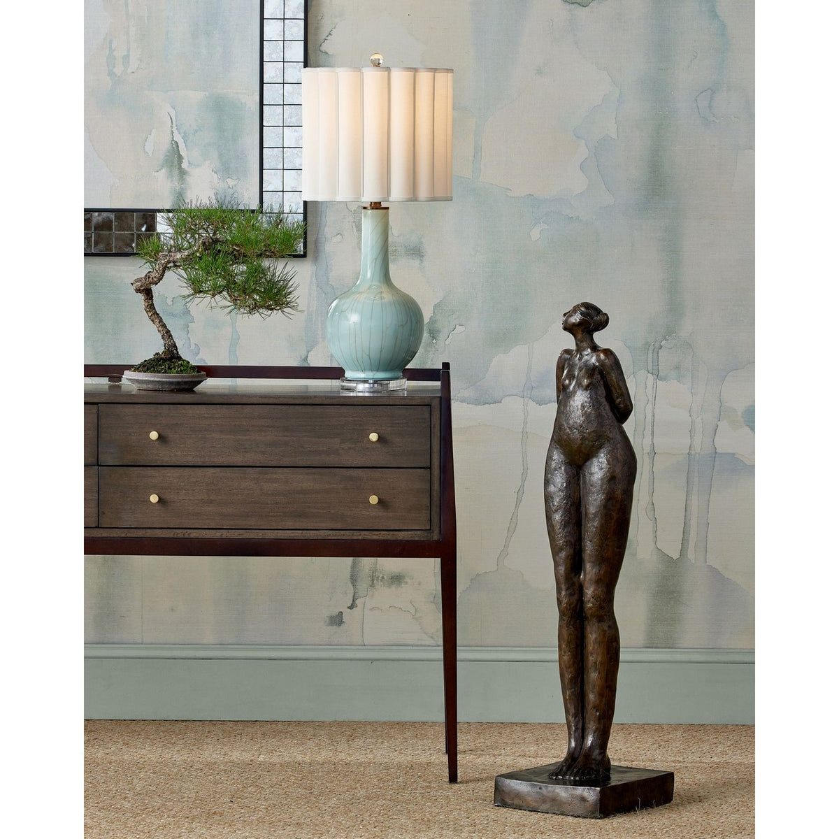Currey and Company 1200-1056 The Empress in Dark Brown