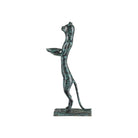 Currey and Company 1200-1059 Bastet Cat in Green Granite