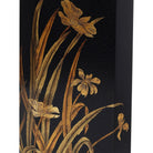 Currey and Company 1200-1064 Glasshouse Tole Umbrella Stand in Black/Gold