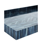 Currey and Company 1200-1068 Winter Harvest Tray Set of 2 in Blue