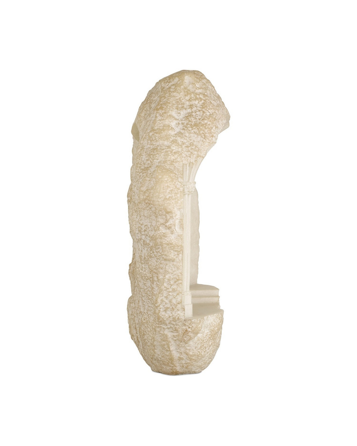 Currey and Company 1200-1072 Architectural Remnant in Antique White
