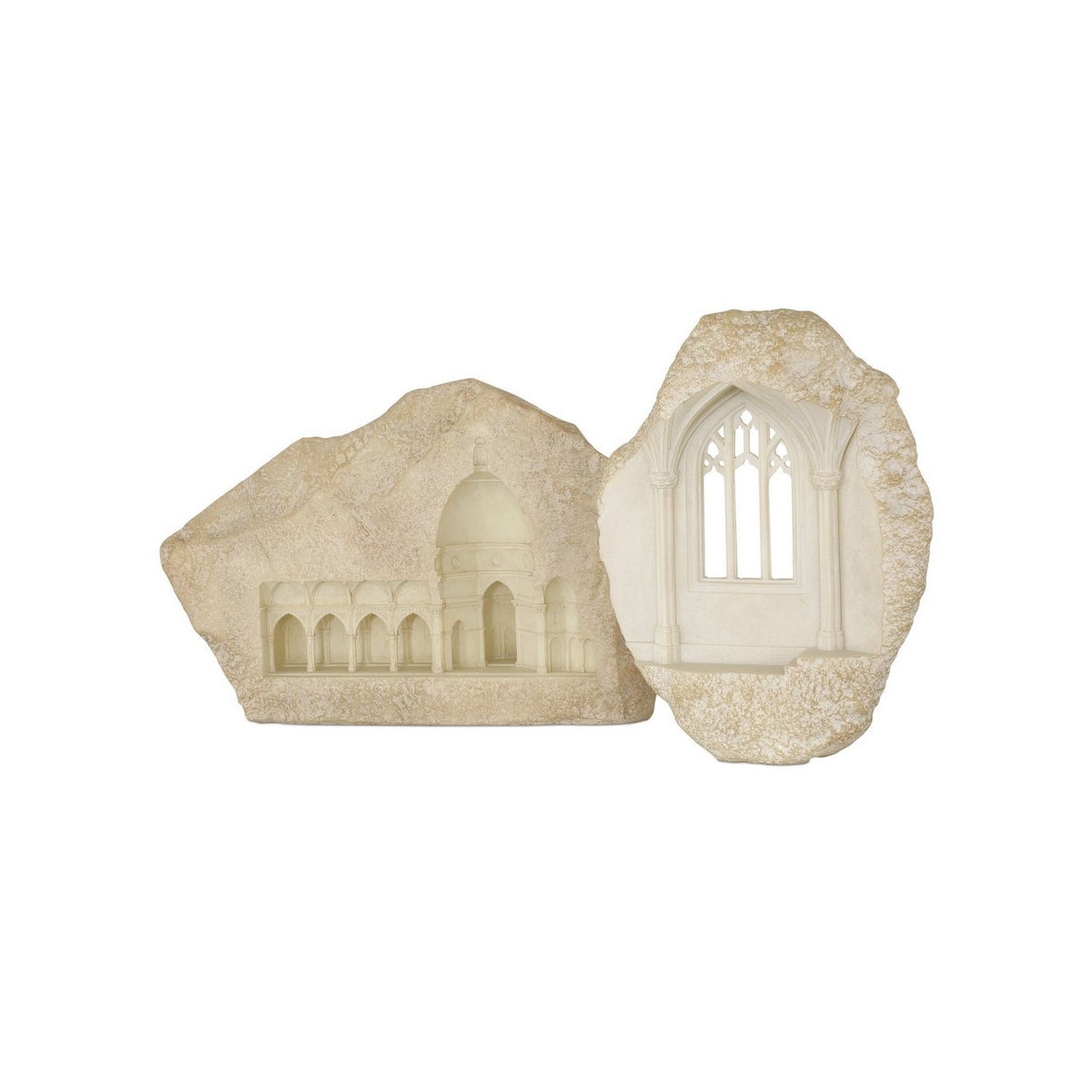 Currey and Company 1200-1072 Architectural Remnant in Antique White