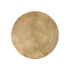 Currey and Company 4000-0249 Nasturtium Accent Table in Antique Brass/Patina Brass