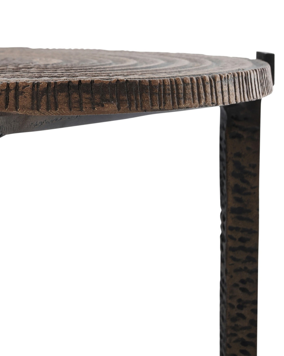 Currey and Company 4000-0256 Unity Accent Table in Antique Bronze/Dark Bronze