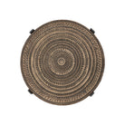 Currey and Company 4000-0256 Unity Accent Table in Antique Bronze/Dark Bronze