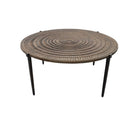 Currey and Company 4000-0257 Unity Cocktail Table in Antique Bronze/Dark Bronze