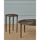 Currey and Company 4000-0257 Unity Cocktail Table in Antique Bronze/Dark Bronze