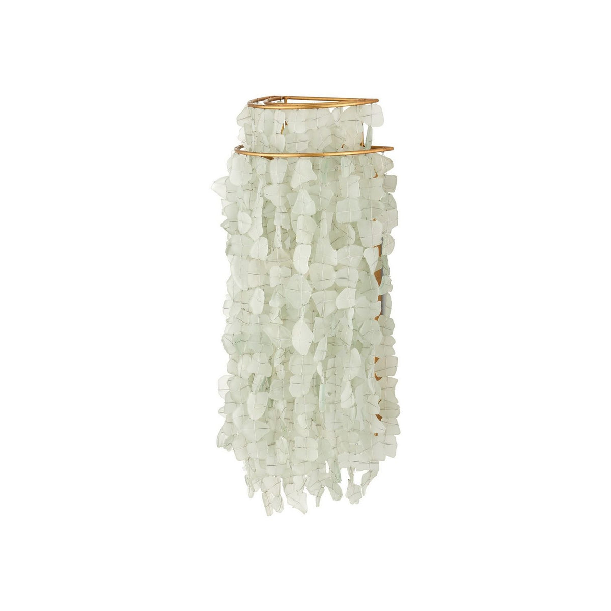 Currey and Company 5000-0287 Verre de Mer Wall Sconce in Seaglass/Contemporary Gold?