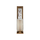 Currey and Company 5000-0296 Wynyard Wall Sconce in Clear/Frosted/Antique Mirror/Antique Gold