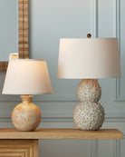 Currey and Company 6000-1052 Brushmark Table Lamp in Beige