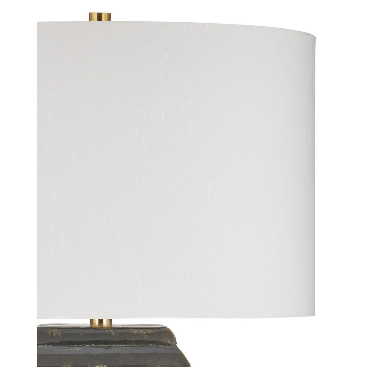 Currey and Company 6000-1061 Balustrade Table Lamp in Distressed Light Black