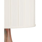 Currey and Company 6000-1068 Brielle Table Lamp in Pale Pink/Green/Brown/Gold Leaf