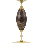 Currey and Company 6700-0020 Marche Cordless Table Lamp in Brown/Brass