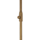 Currey and Company 8000-0170 Severn Floor Lamp in Antique Brass/Oil Rubbed Bronze/Smoke