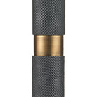 Currey and Company 8000-0181 Gavin Floor Lamp in Brass Antique/Matte Black