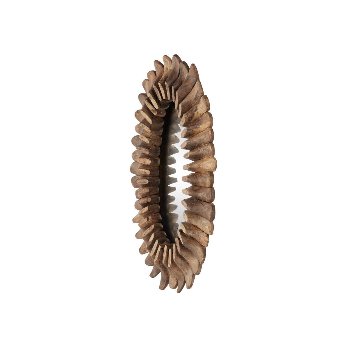 Currey and Company 1000-0176 Cobbler Mirror in Natural