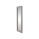 Currey and Company 1000-0188 Deanna Raffia Mirror in Ivory/Black