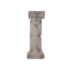 Currey and Company 1200-1087 Phoenician Pillar with Capital in Antique Reddish Brown