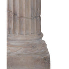 Currey and Company 1200-1088 Phoenician Pillar in Antique Reddish Brown