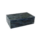 Currey and Company 1200-1121 Perseus Box Set of 2 in Green/Blue