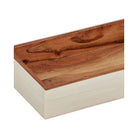 Currey and Company 1200-1123 Orin Box Set of 2 in Ivory/Brushed Brass