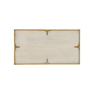 Currey and Company 1200-1123 Orin Box Set of 2 in Ivory/Brushed Brass