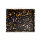 Currey and Company 1200-1130 Thrace Tray Set of 2 in Black/Yellow
