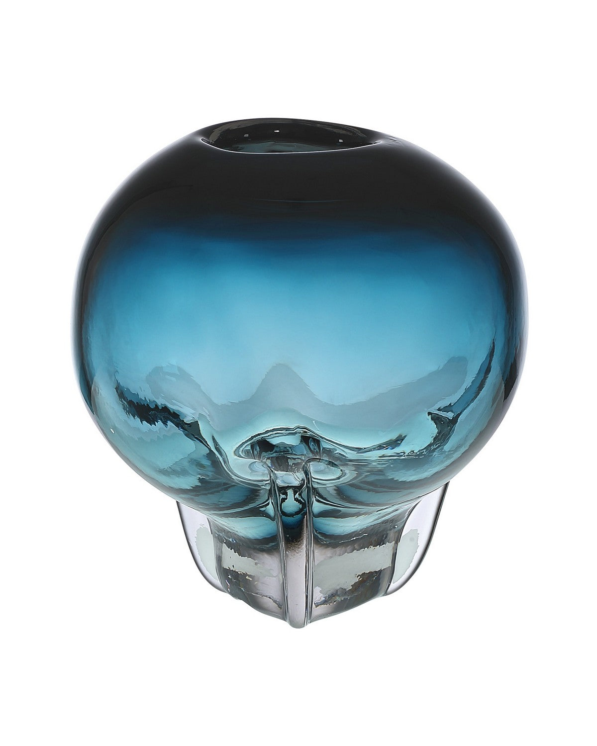 Currey and Company 1200-1151 Aubrey Vase in Blue
