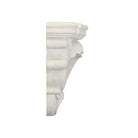 Currey and Company 1200-1155 Acanthus Wall Shelf in Antique Off-White