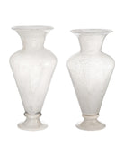 Currey and Company 1200-1157 Sovereign Vase in Venetian White