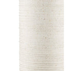 Currey and Company 2000-0057 Cresta Terrazzo Pedestal in Ivory Terrazzo