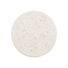 Currey and Company 2000-0057 Cresta Terrazzo Pedestal in Ivory Terrazzo
