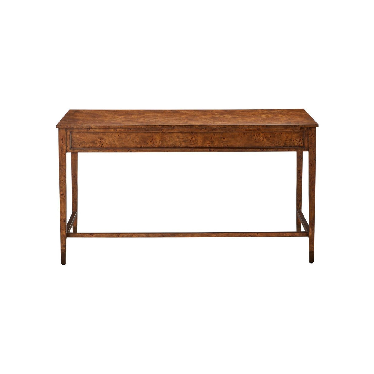 Currey and Company 3000-0343 Evie Writing Desk in Mappa Burl/Brass