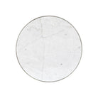 Currey and Company 4000-0260 Lunaria Accent Table in Antique Silver Leaf/Natural